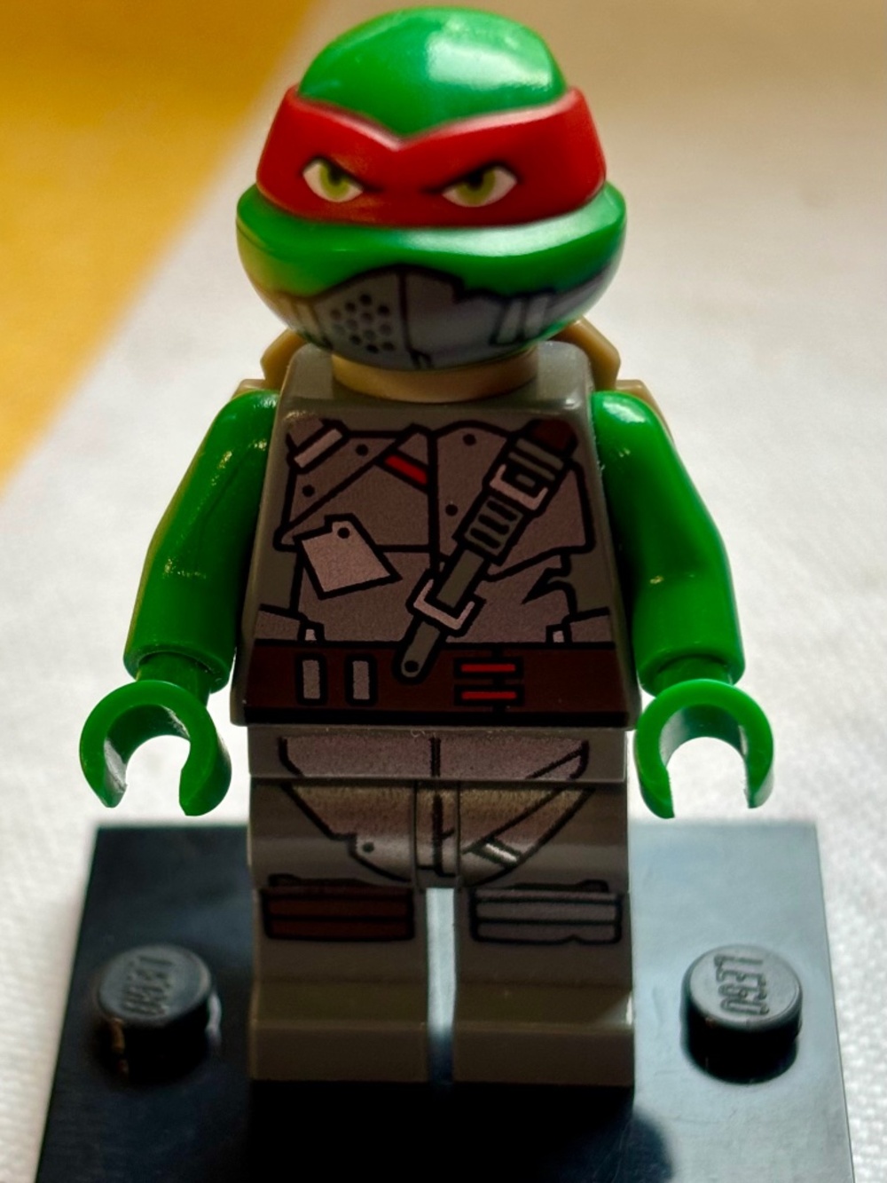 Lego Teenage Mutant Ninja Turtles "Raphael-with Armor" tnt026 LIKE NEW!